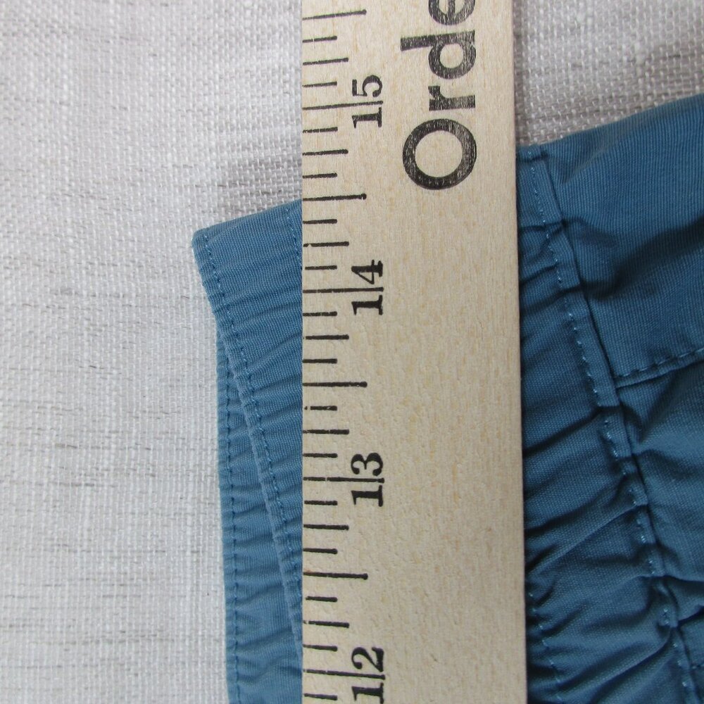 PacSun Cargo Pants Mens Small Blue Stretch Craig Slim Elastic Waist Drawstring - Picture 8 of 10